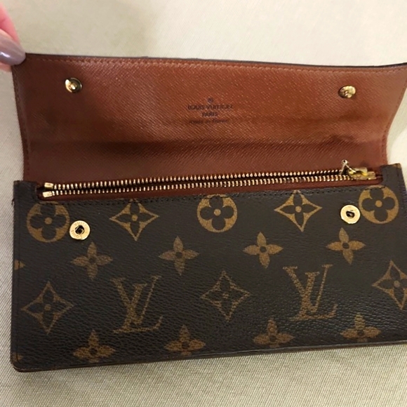 Authentic 2005 Louis Vuitton MonogramPortefeuille Accordion Long Wallet/… - Picture 7 of 15